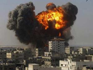 غارة إسرائيلية على غزة – صورة أرشيفية